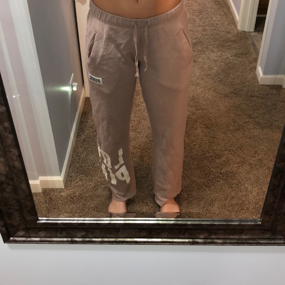 Pink Victoria Secret Sweatpants